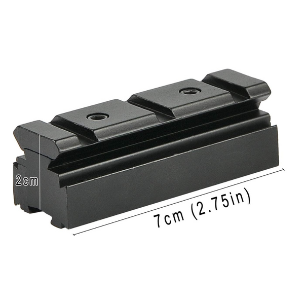 11mm to 20mm Picatinny Rail Adapter