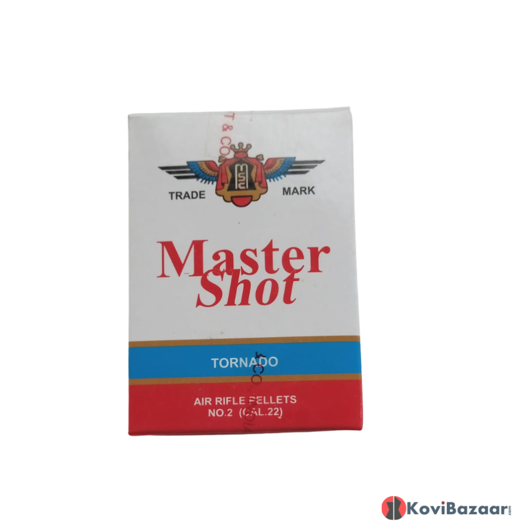 Master Shot Tornado Pointed .22(5.5mm) [3 Pack Combo] Airguns Pellets