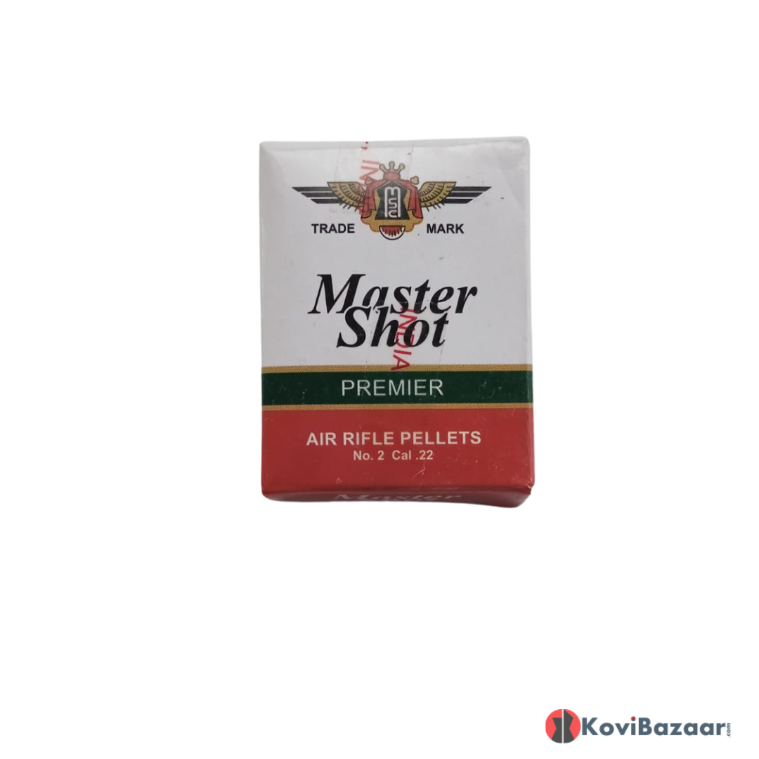 Master Shot Premier Pointed .22cal (5.5mm) [3 Pack Combo] Air gun pellets