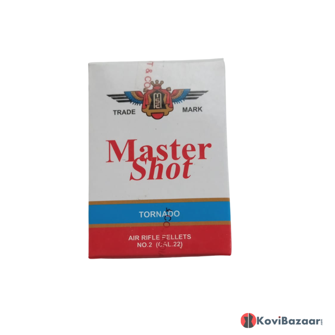 Master Shot Tornado Pointed  0.22(5.5mm) 500/Tin  Airguns Pellets