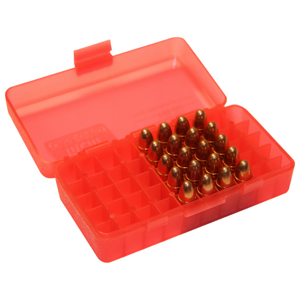 45 ACP Ammo Boxes  50 Round Plastic Ammo Boxes