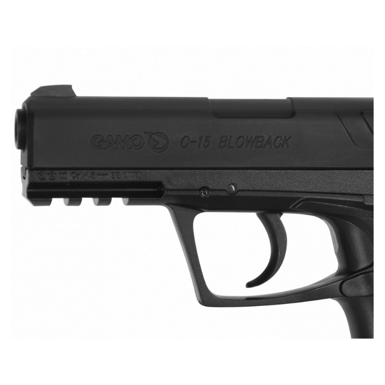 Pistola Gamo C-15 en Español #gamo #airecomprimido #co2 #alzaypunto 