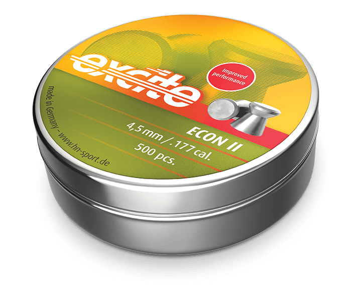 H&N Excite Econ ll Airgun Pellets ( .177cal/4.5mm) 500 pcs | 7.4gr | KoviBazaar.